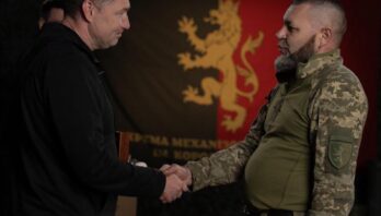 Максим Козицький зустрівся з воїнами 24 ОМБр імені короля Данила
