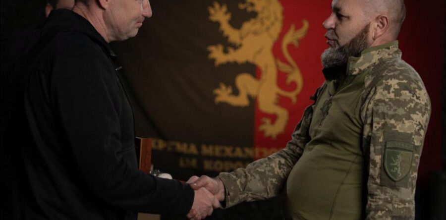 Максим Козицький зустрівся з воїнами 24 ОМБр імені короля Данила