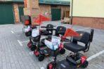 Ще 3 електроскутери та 10 зарядних станцій отримали ветерани Яворівської громади