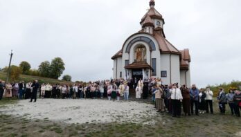 У Кожичах освятили новозбудований храм Воздвиження Чесного і Животворящого Хреста Господнього