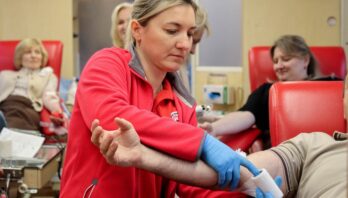 Втретє організували виїзний забір крові у Новояворівській громаді