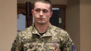 Назару Кур’яну з Новояворівська вручили нагрудний знак «За незламність»