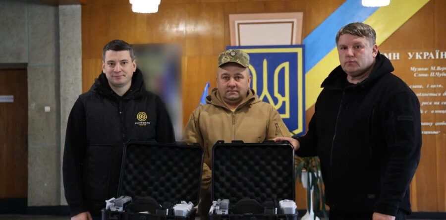 Львівщина передала 99 квадрокоптерів для 24-ї бригади