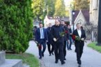 У межах робочого візиту на Львівщину Руслан Стефанчук вшанував пам’ять українських воїнів